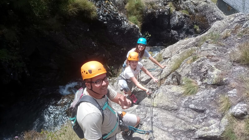 Via ferrata - la Cascade
