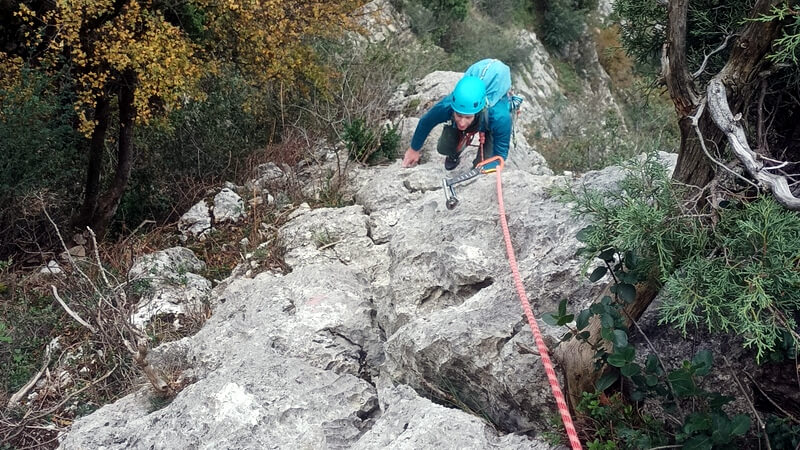 Mini Grande voie/via corda - Petits piliers